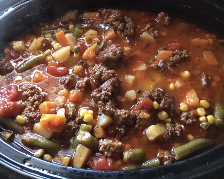 Hearty Crock Pot Cowboy Soup - Ur Daily Seek